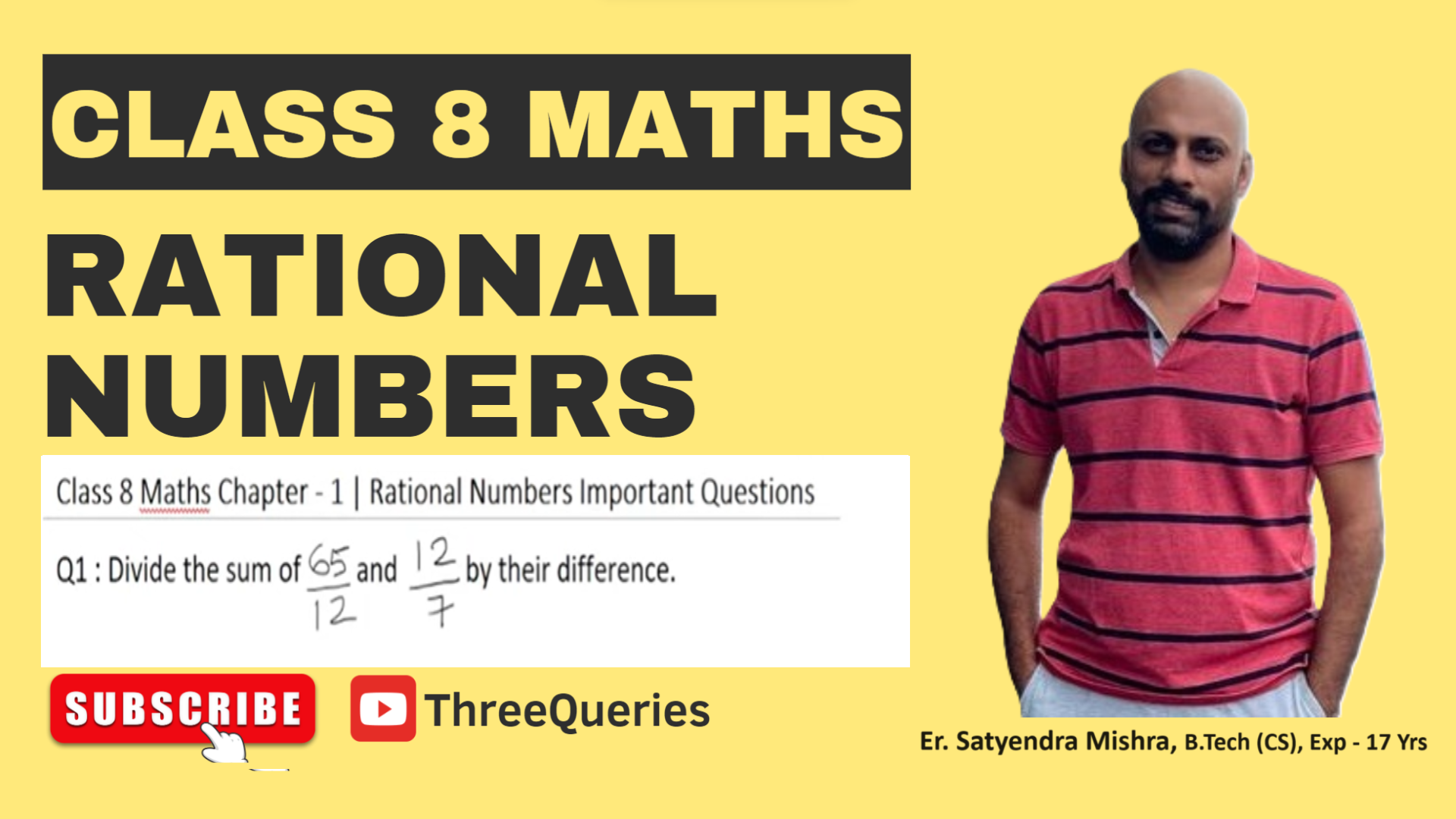 NCERT Maths Class 8 Chapter 1 Important Questions